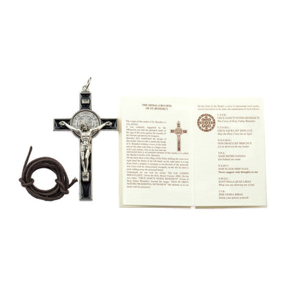 Enamel Saint Benedict Cross