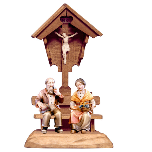 Field-cross with grandparents