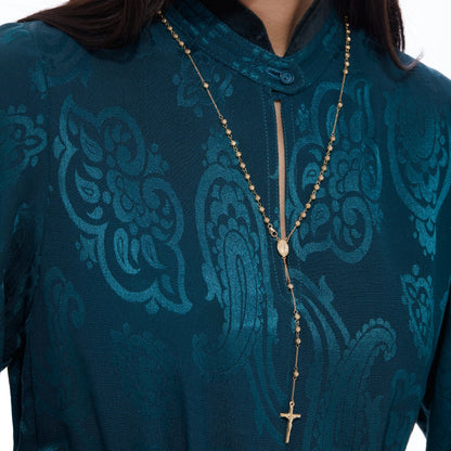 Five Decades Rosary in Yellow Gold