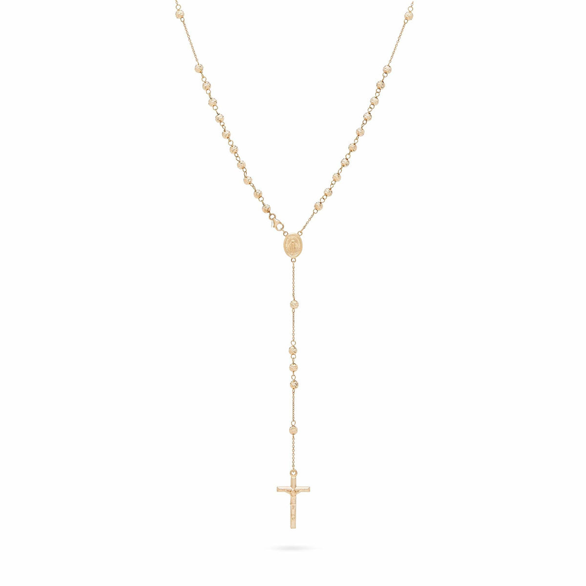 Five Decades Rosary in Yellow Gold