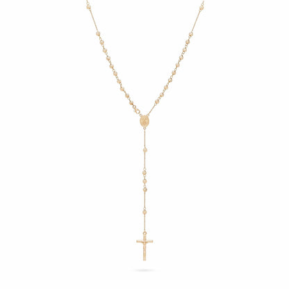 Five Decades Rosary in Yellow Gold