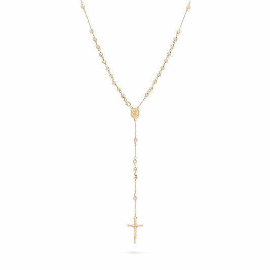 Five Decades Rosary in Yellow Gold