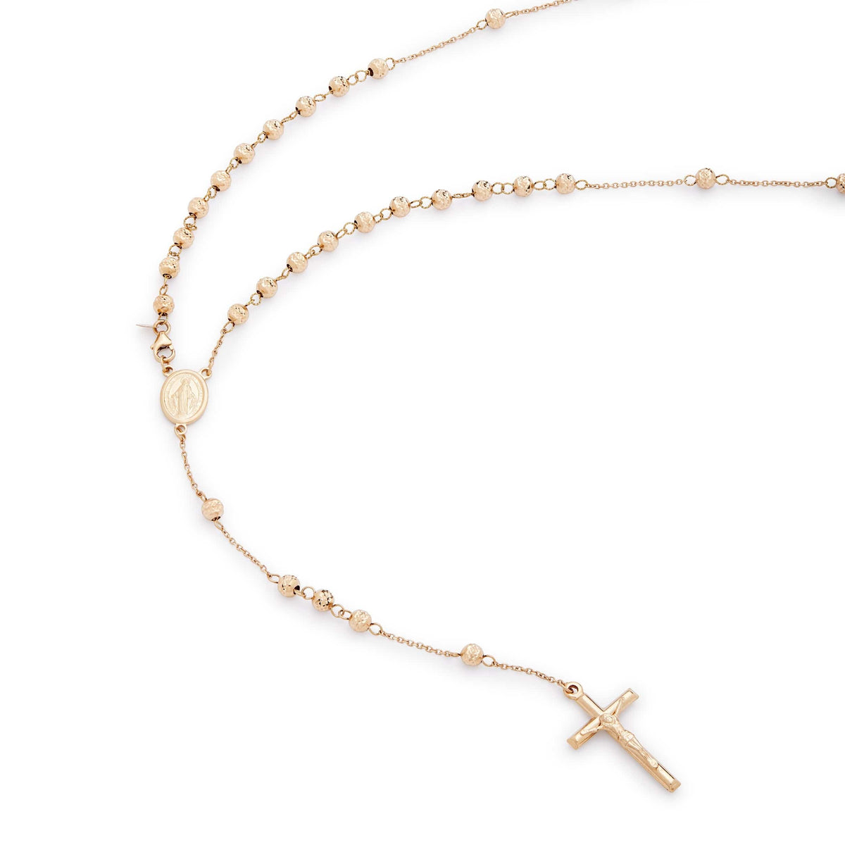 Five Decades Rosary in Yellow Gold