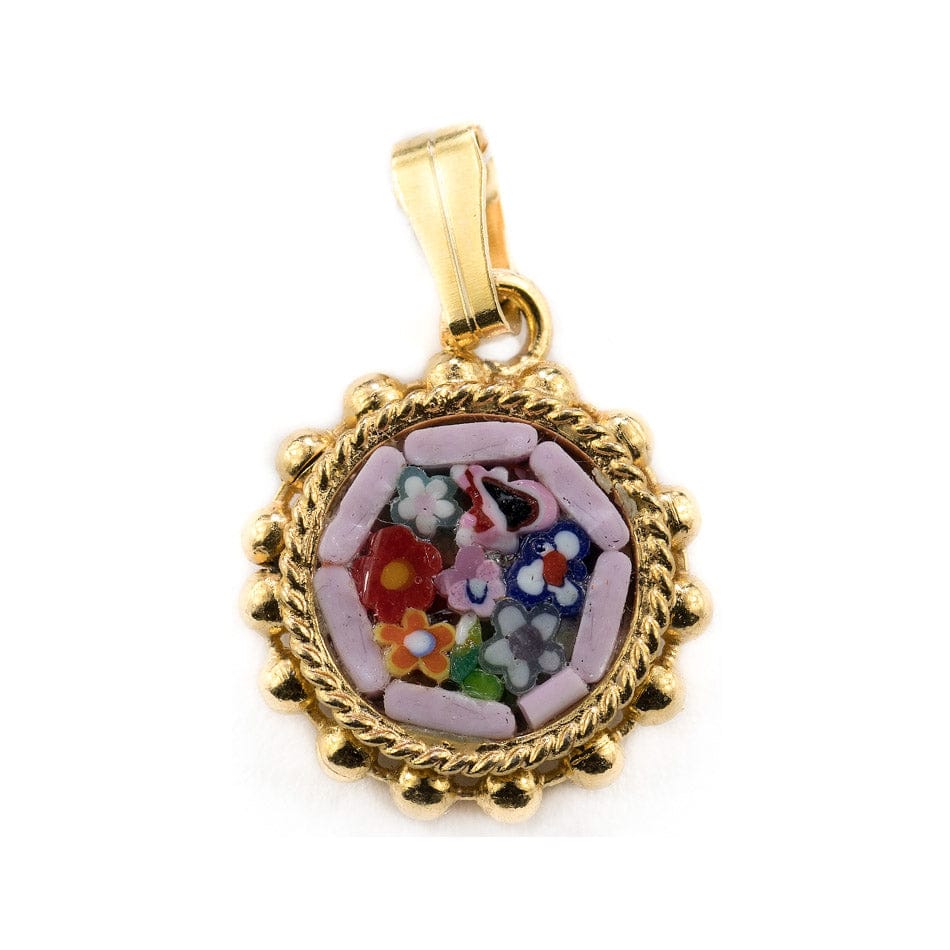 Galvanised Charm in Micromosaic