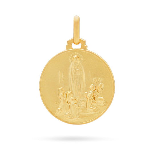 Yellow Gold Medal of Our Lady of Fátima