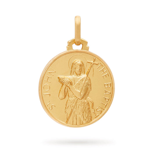 Yellow Gold Medal of St. John the Baptist