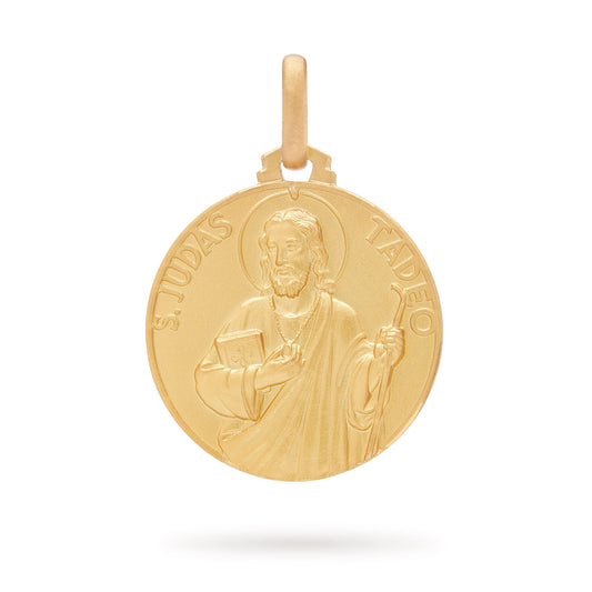 Yellow Gold Medal of St. Jude Thaddeus