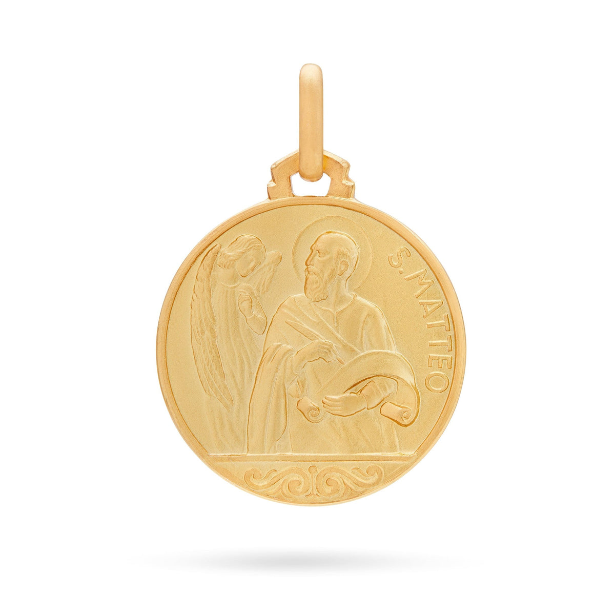 Yellow Gold Medal of St. Matthew the Apostle