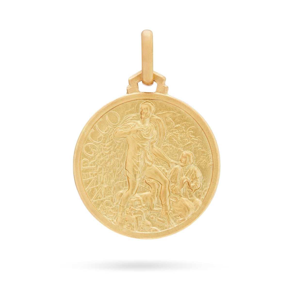 Yellow Gold Medal of St. Roch
