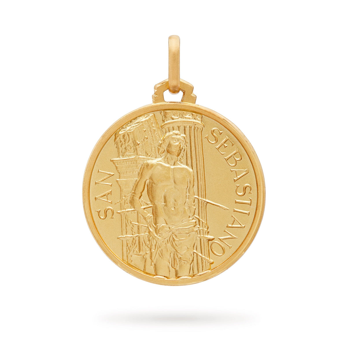 Yellow Gold Medal of St. Sebastian