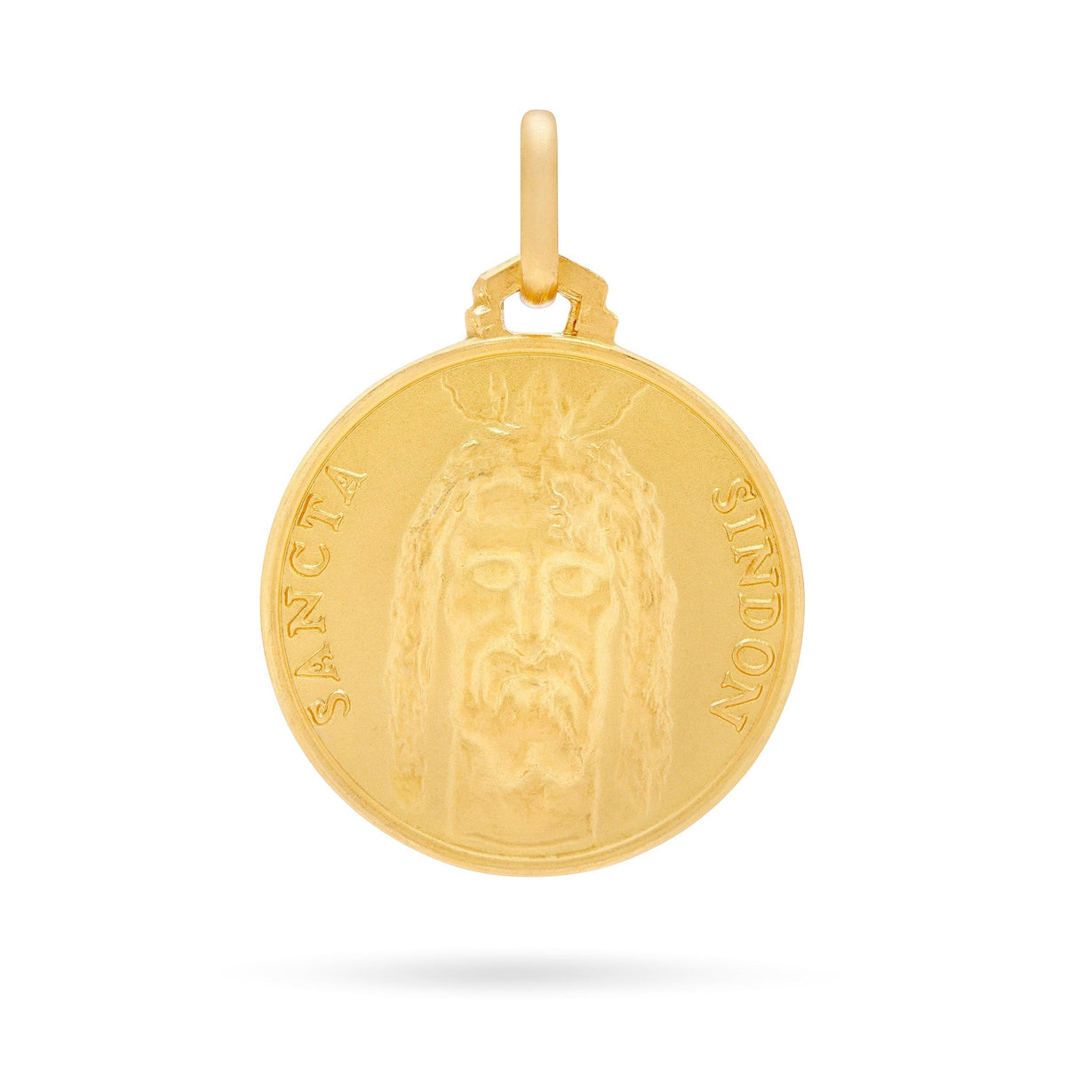 Yellow Gold Medal of the Holy Shroud