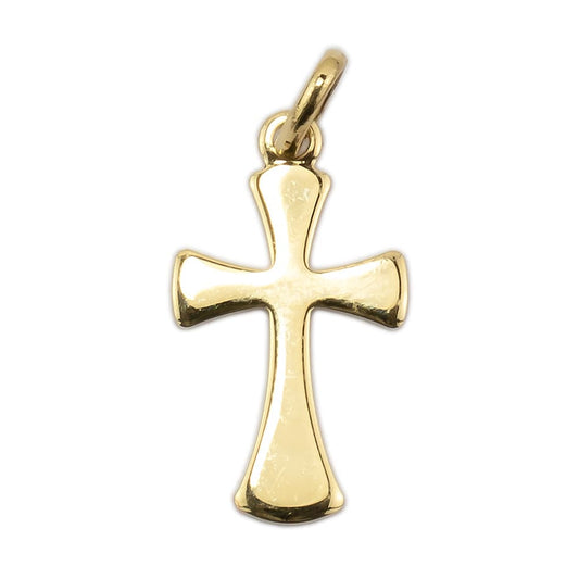 Gold Plain Cross Without Body