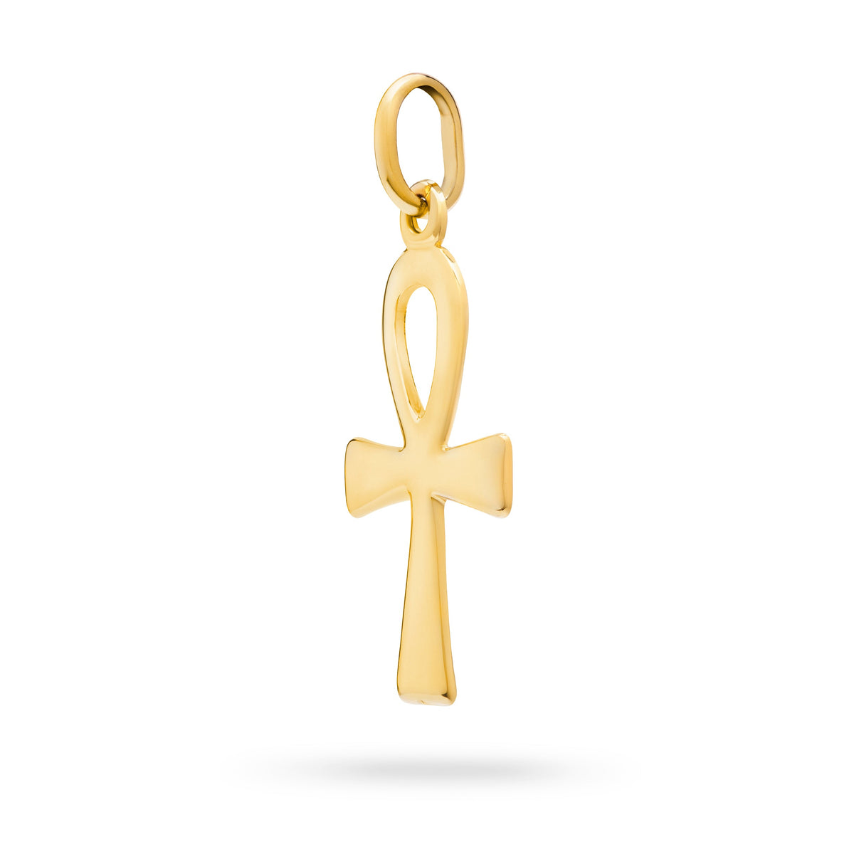 Gold Plated Ankh Pendant Cross