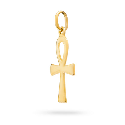 Gold Plated Ankh Pendant Cross