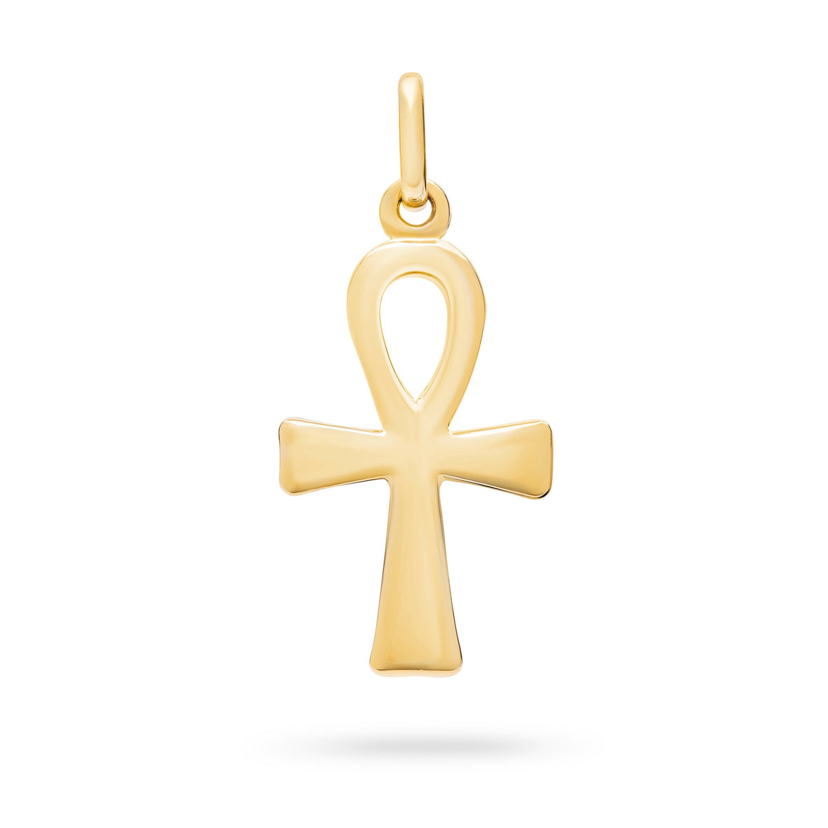 Gold Plated Ankh Pendant Cross