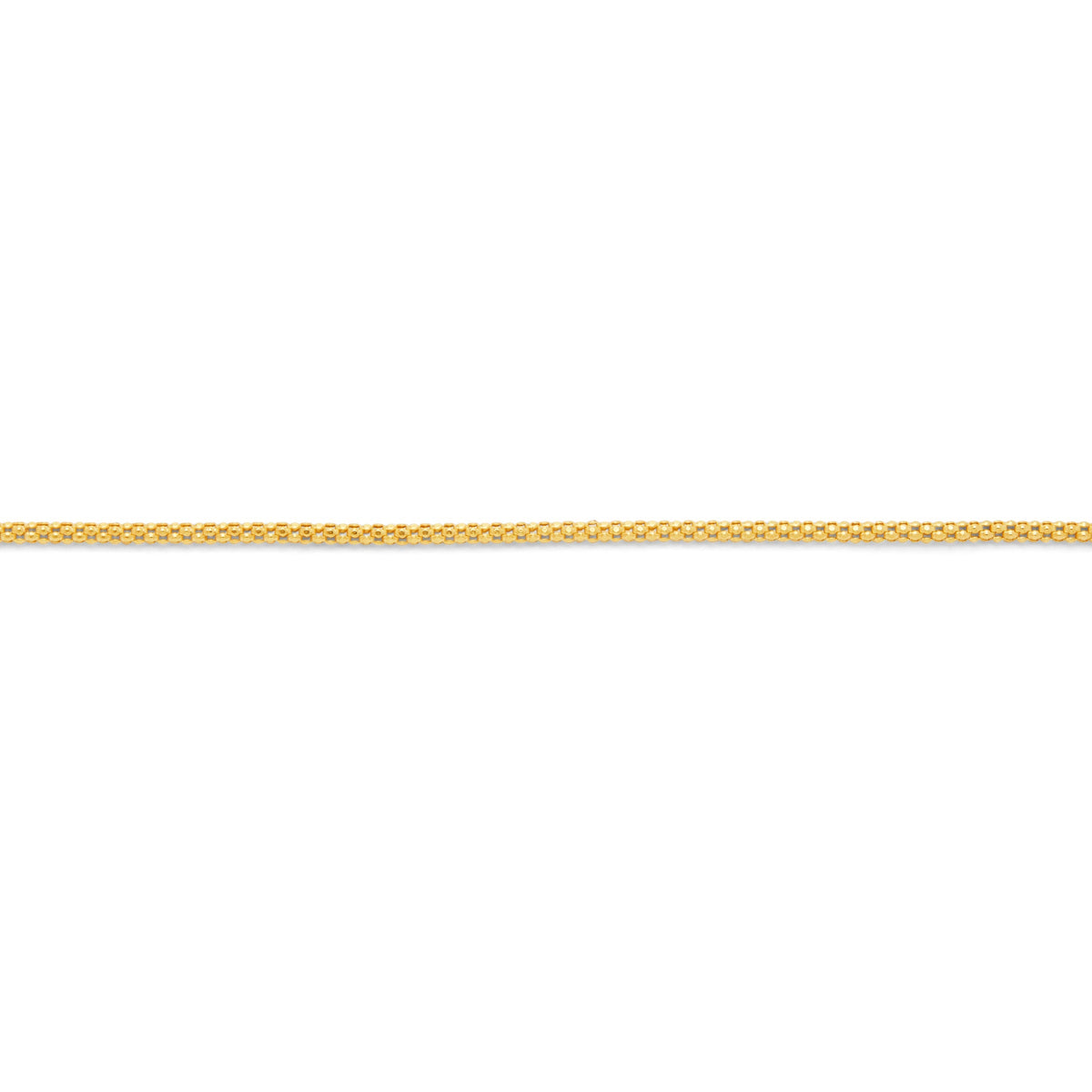 Gold-plated Sterling Silver Korean Chain Necklace