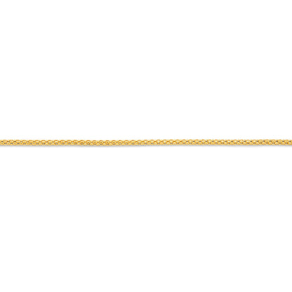 Gold-plated Sterling Silver Korean Chain Necklace