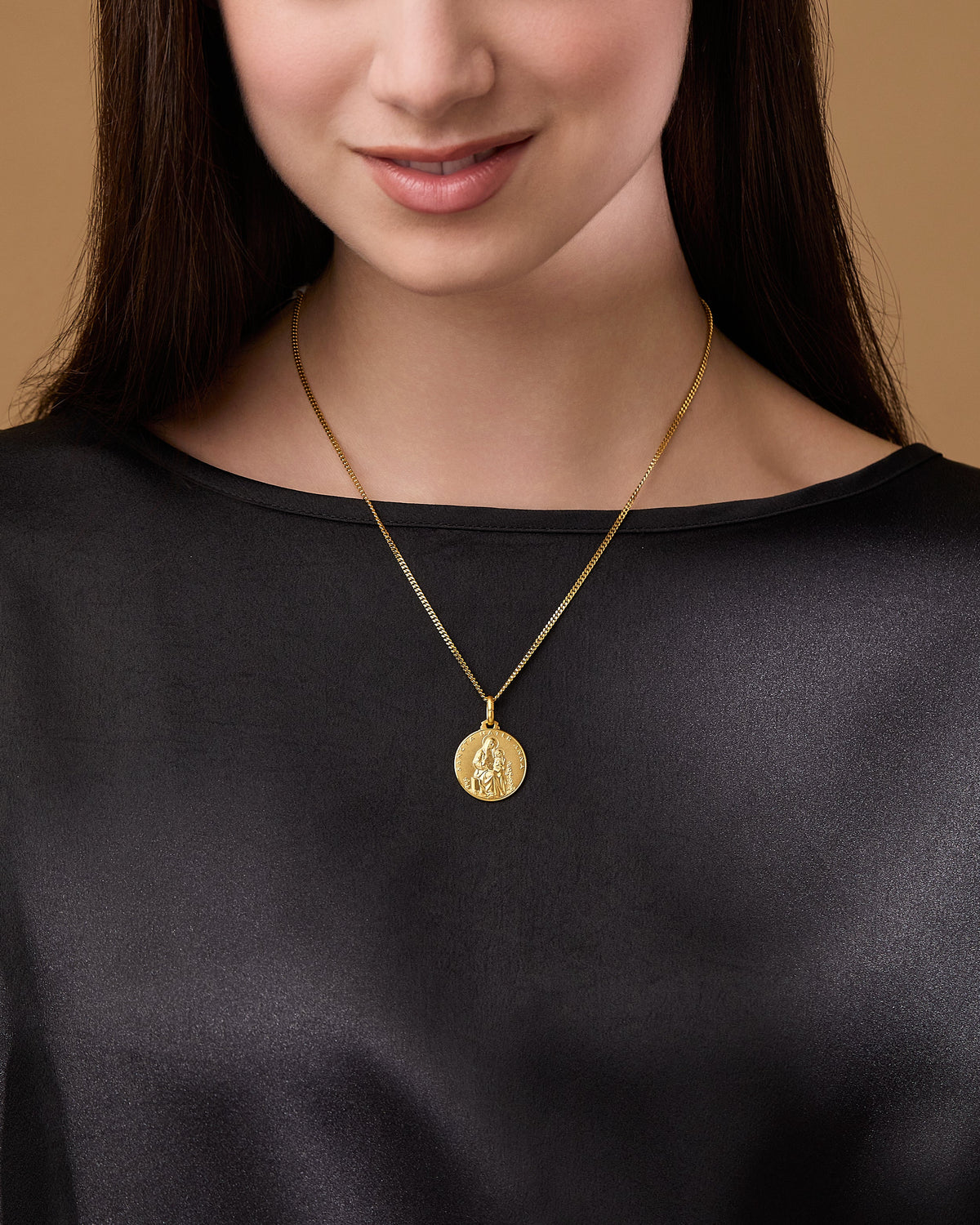 Gold-plated Sterling Silver Medal of St. Anne