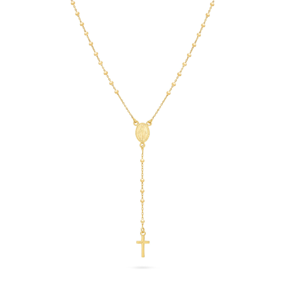 Gold-plated Sterling Silver Rosary