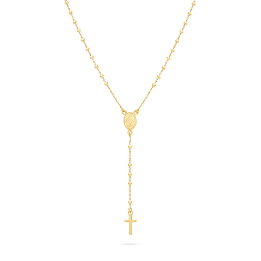 Gold-plated Sterling Silver Rosary