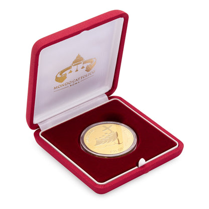 Gold-tone Jubilee 2025 Commemorative Coin – Exclusive Edition