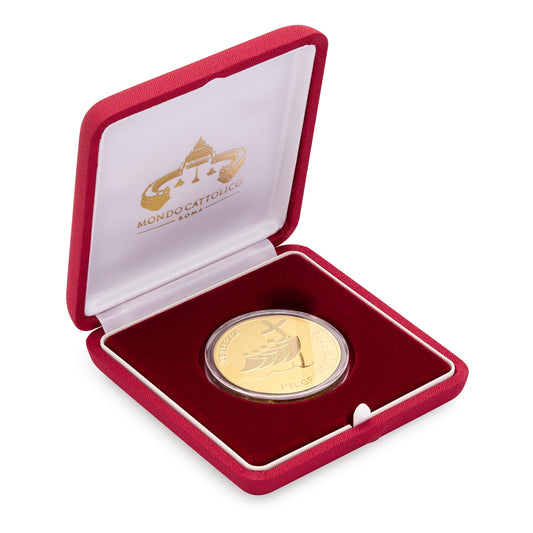 Gold-tone Jubilee 2025 Commemorative Coin – Exclusive Edition