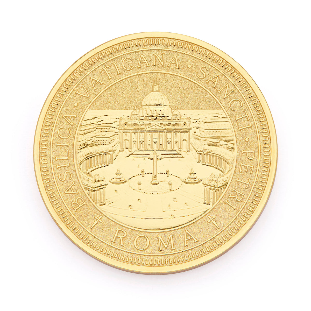 Gold-tone Pope Leo XIV Commemorative Coin – Exclusive Edition