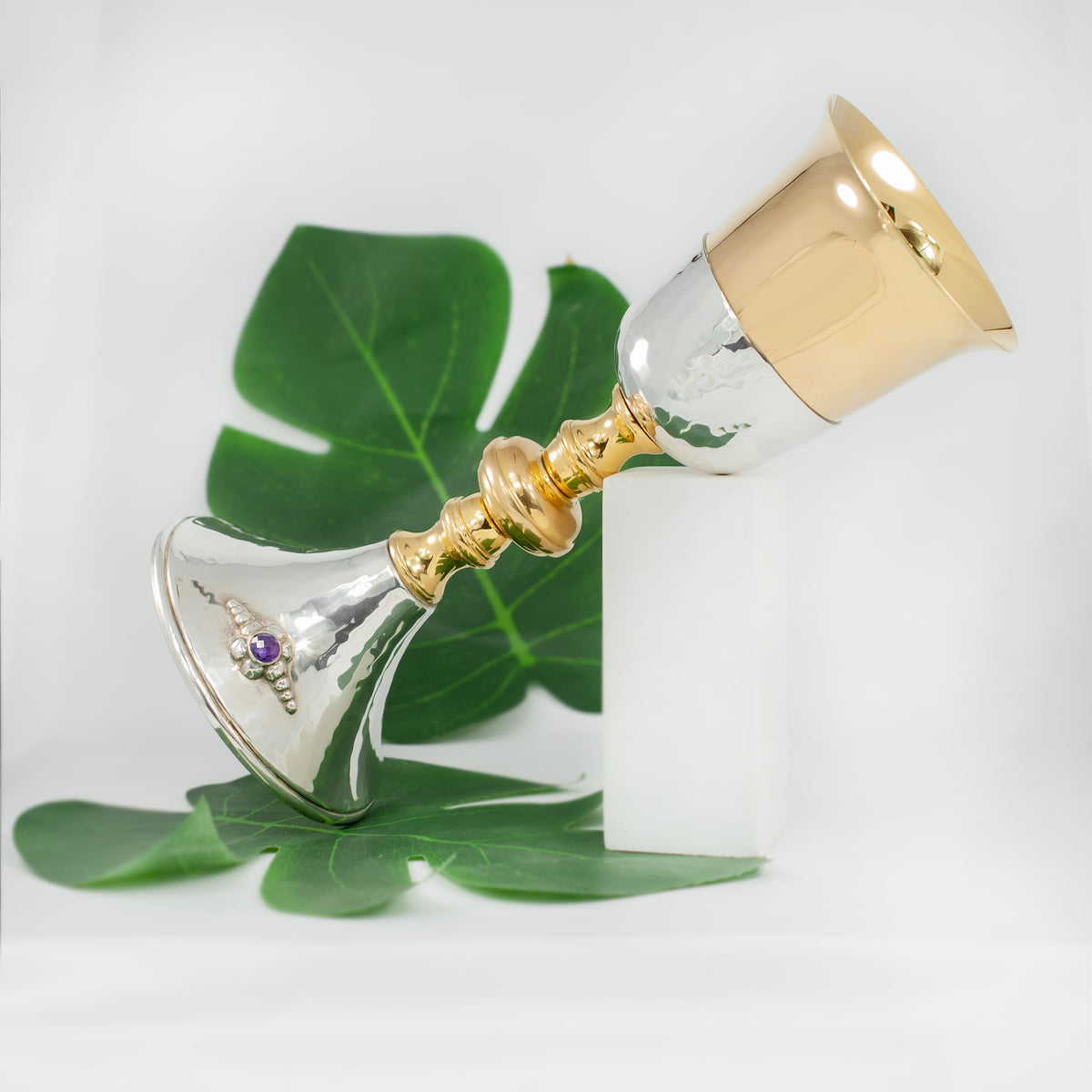 Golden Brass Bicolor Chalice