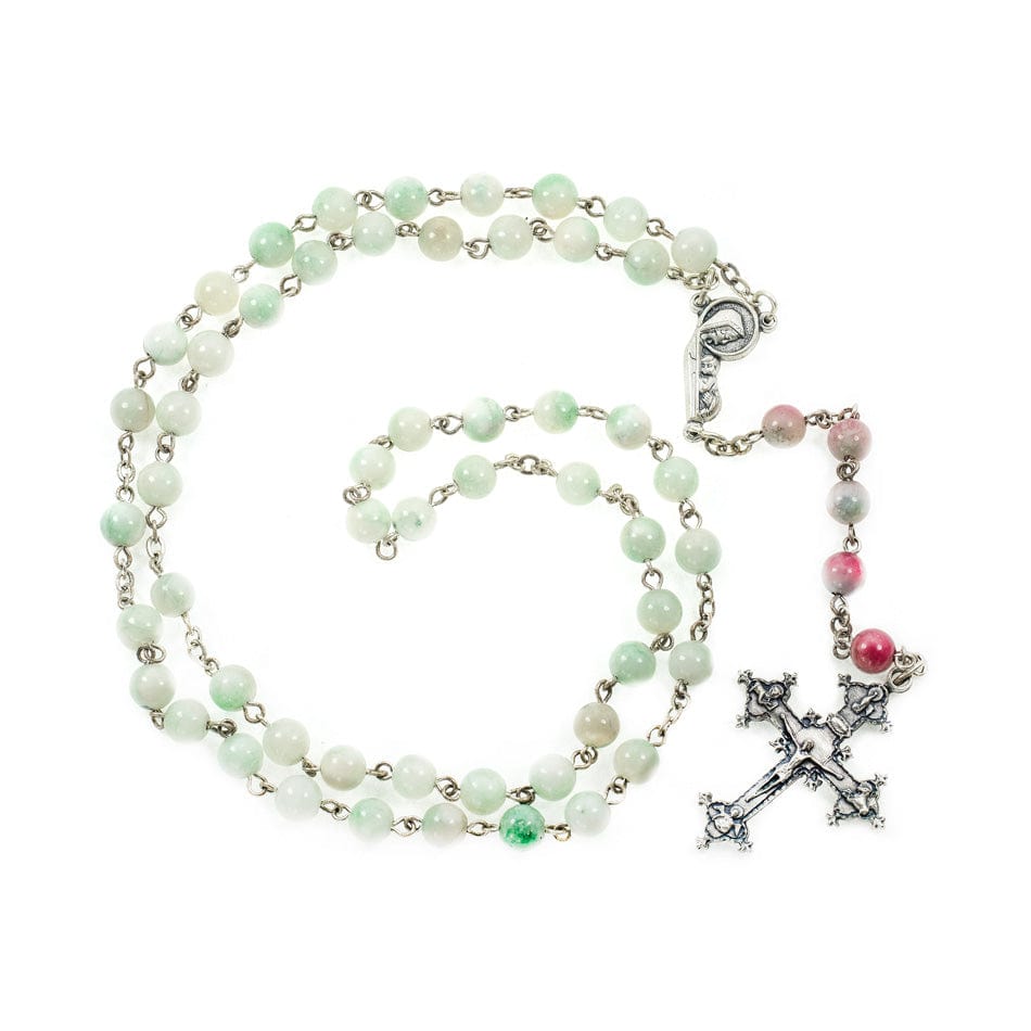 Green Calcite Rosary