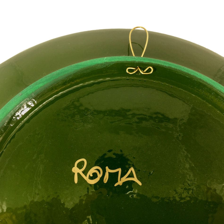 Handmade Decorative Ceramic Plate with Our Lady of Perpetual Help