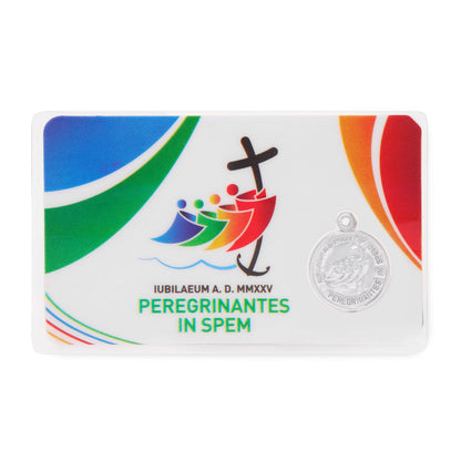 Horizontal Laminated Jubilee 2025 Holy Card