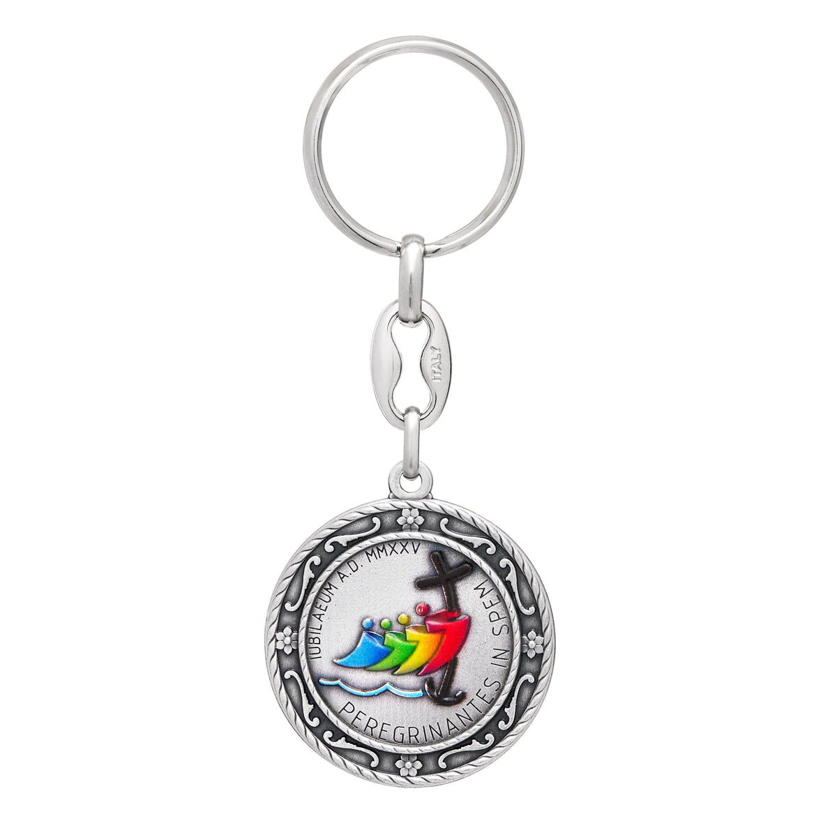 Jubilee 2025 Colored Metal Keychain