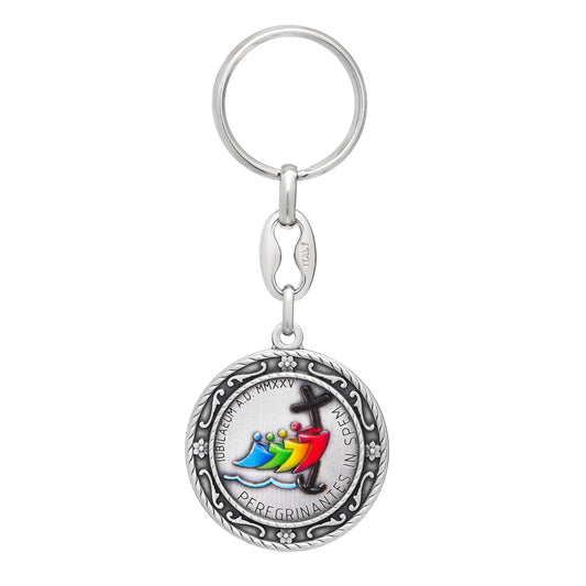 Jubilee 2025 Colored Metal Keychain