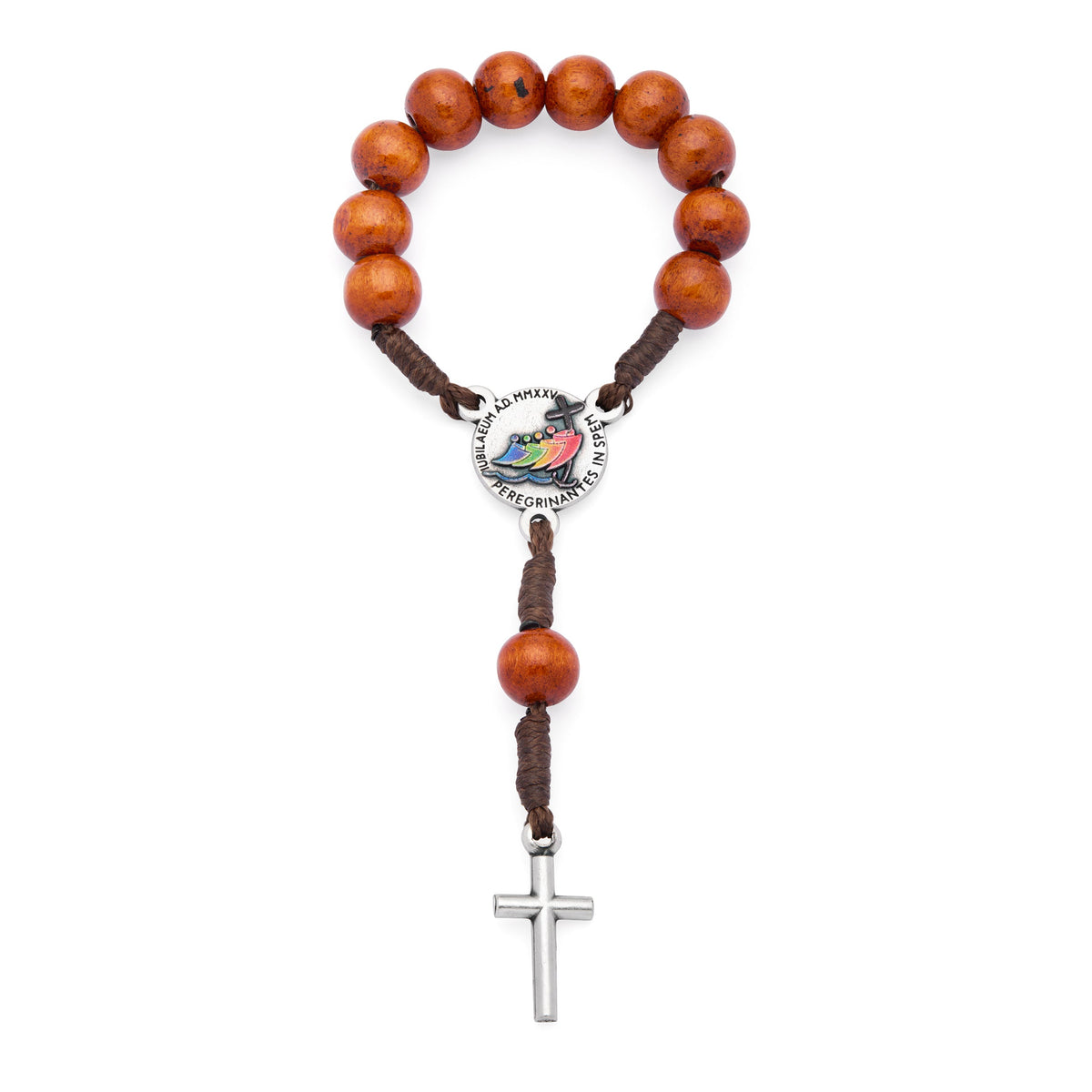Jubilee 2025 Dark Wood One-Decade Rosary