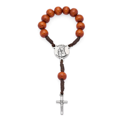 Jubilee 2025 Dark Wood One-Decade Rosary
