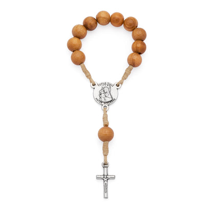 Jubilee 2025 Light Wood One-Decade Rosary
