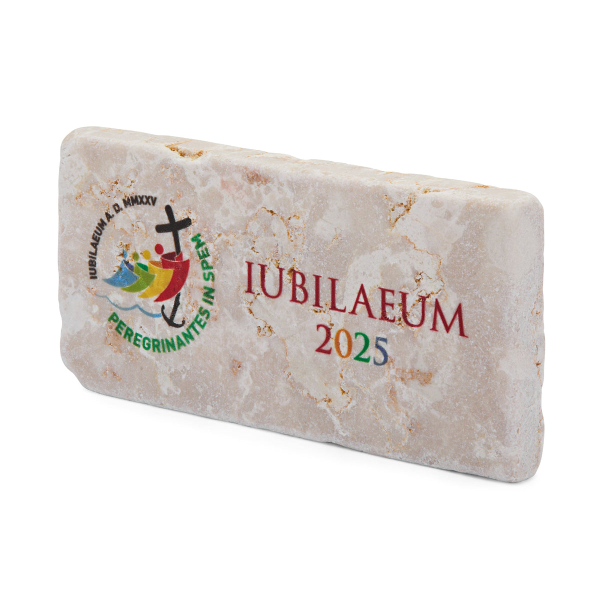 Jubilee 2025 Logo Rectangular Marble Dust Magnet