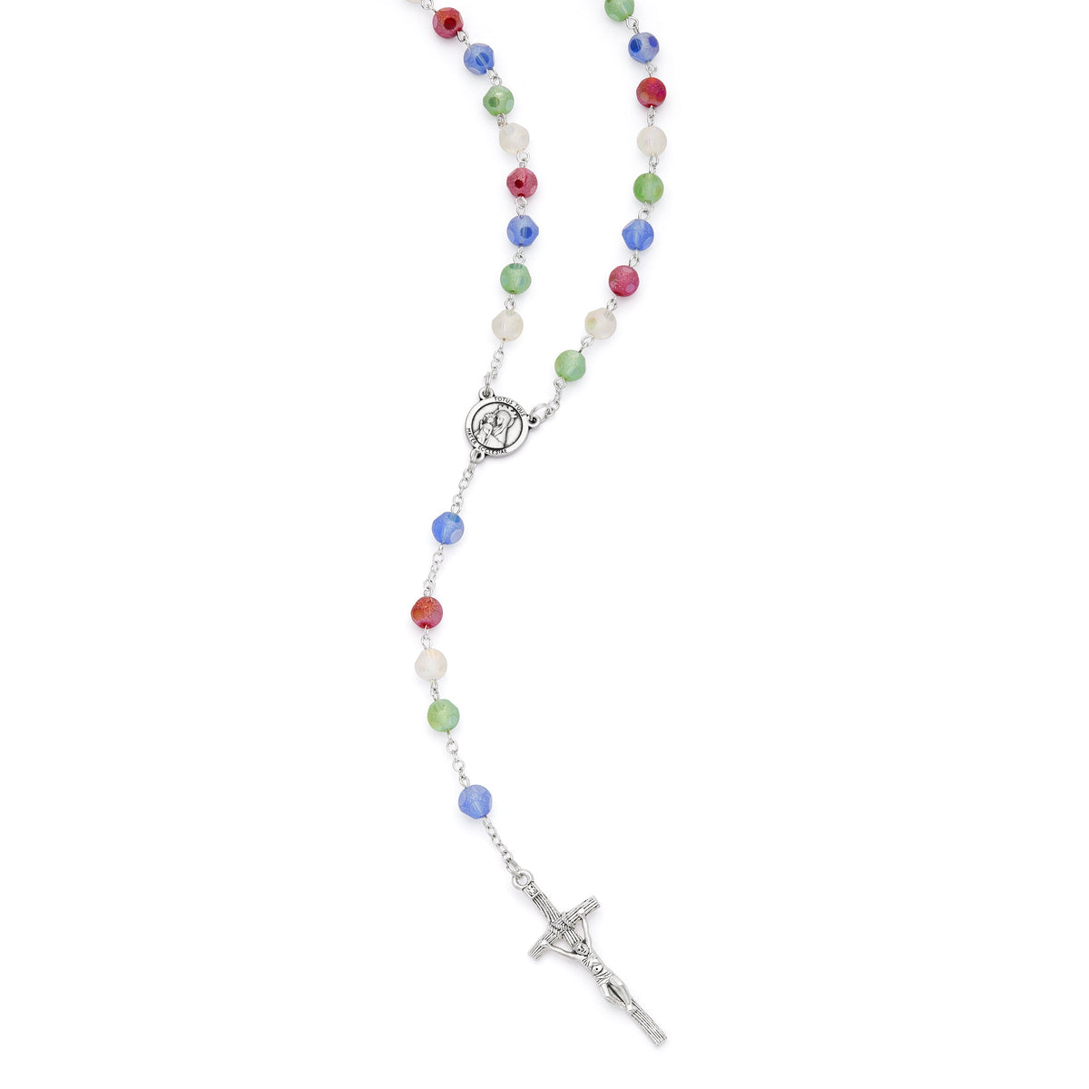 Jubilee 2025 Rosary with Matte Glass Beads