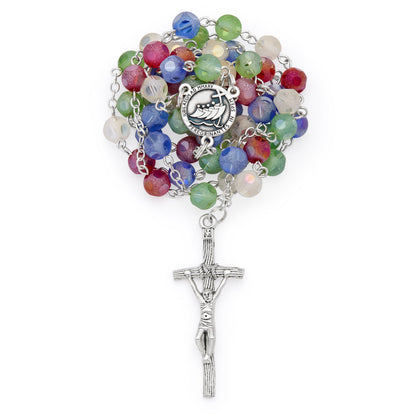 Jubilee 2025 Rosary with Matte Glass Beads