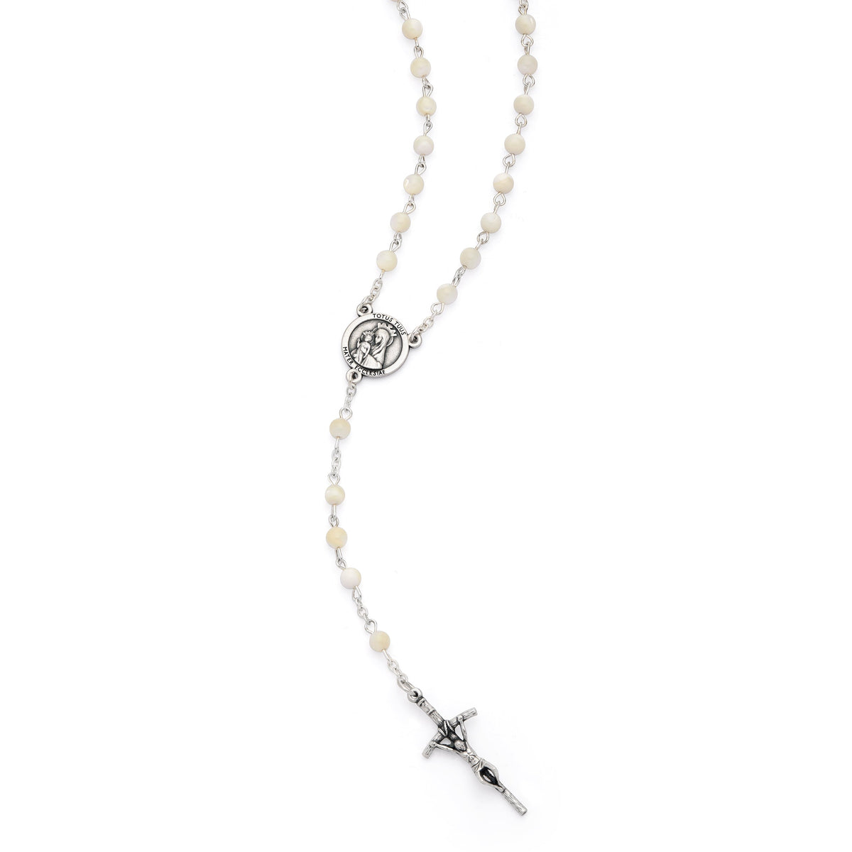 Jubilee 2025 Rosary with Mother-of-pearl Beads