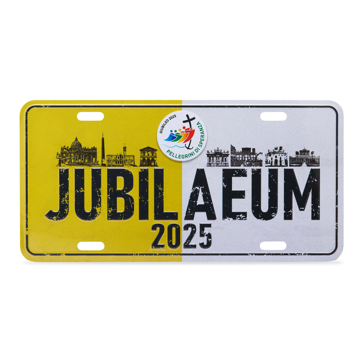 Jubilee 2025 Souvenir Metal Plate