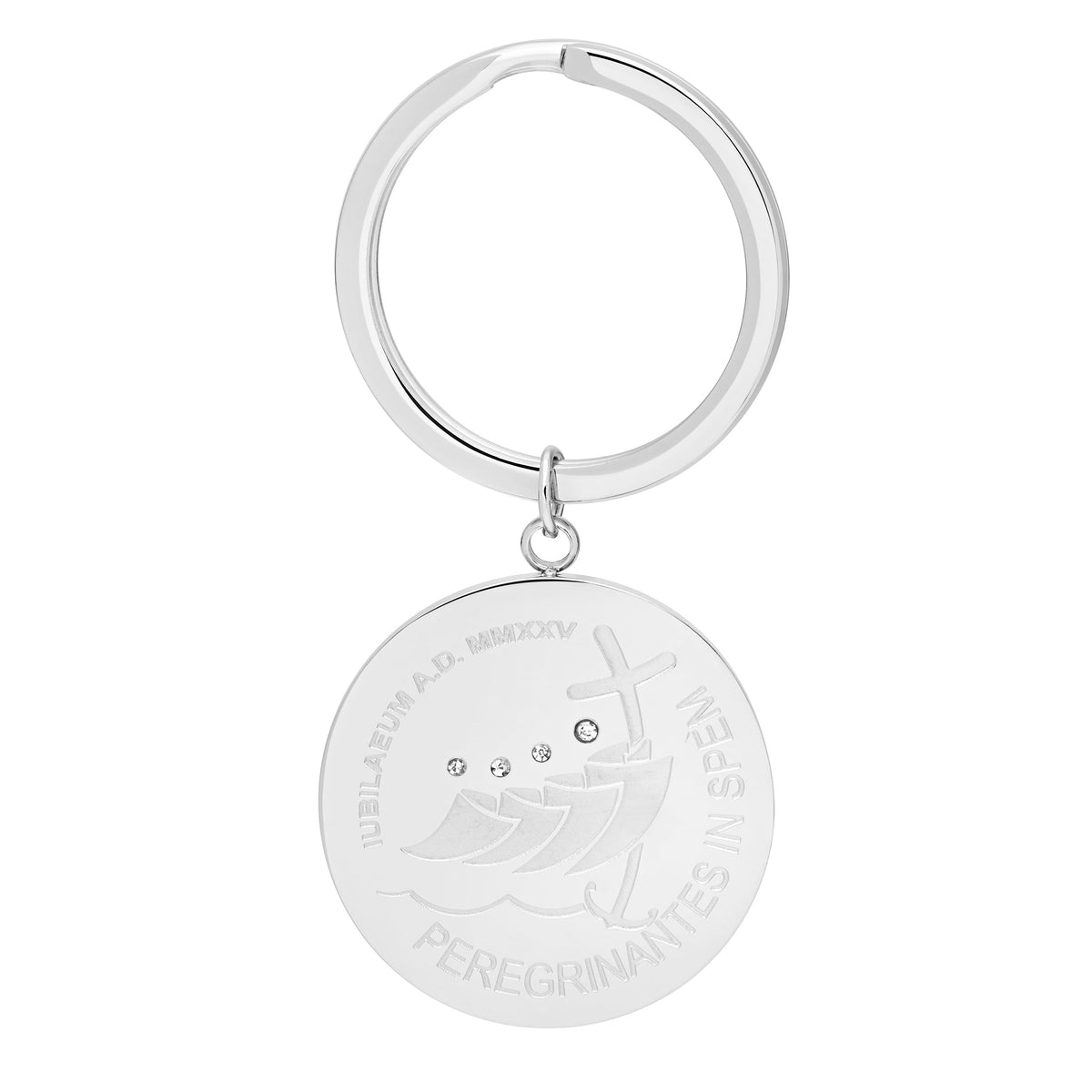 Jubilee 2025 Stainless Steel Keychain