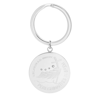 Jubilee 2025 Stainless Steel Keychain