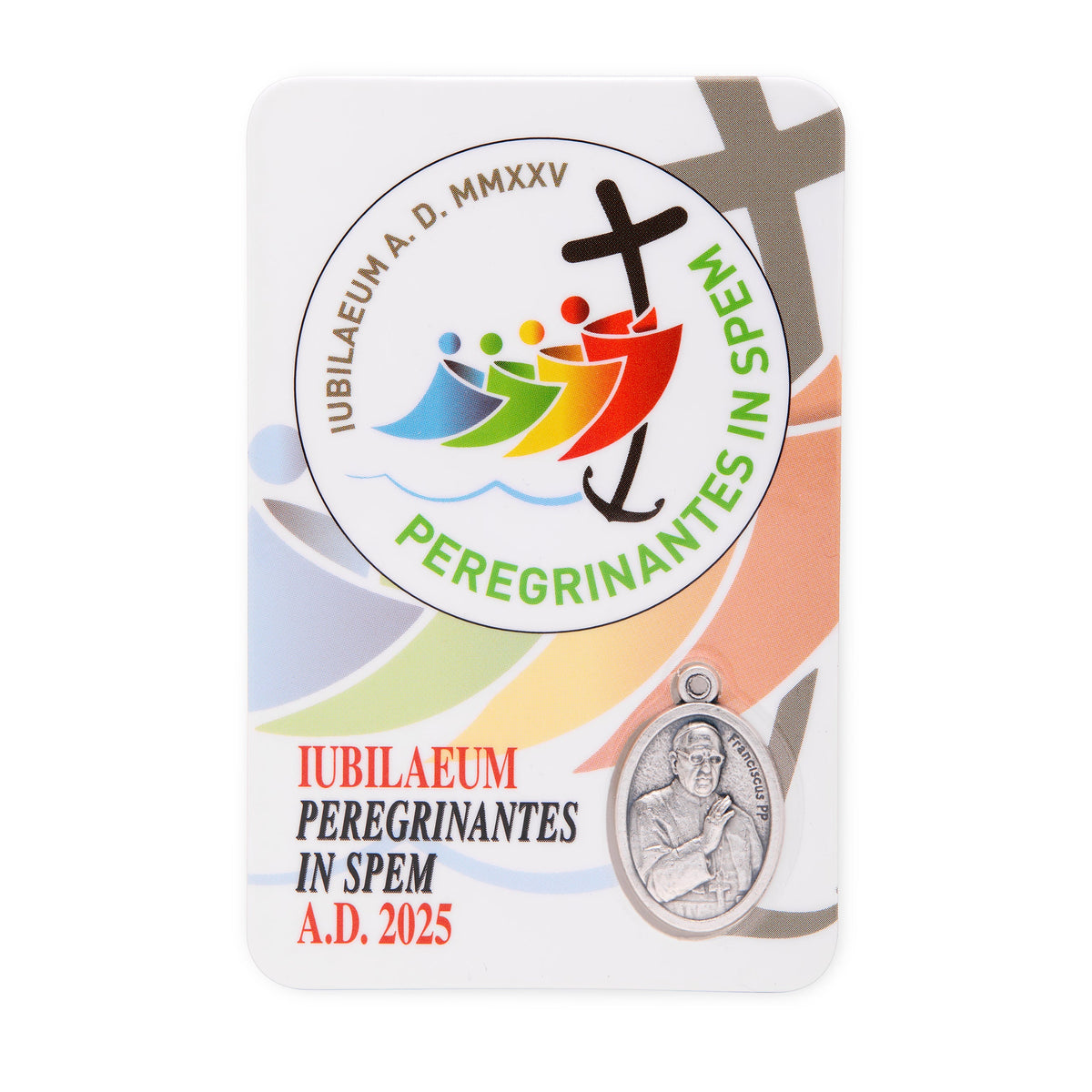 Laminated Jubilee 2025 Holy Card