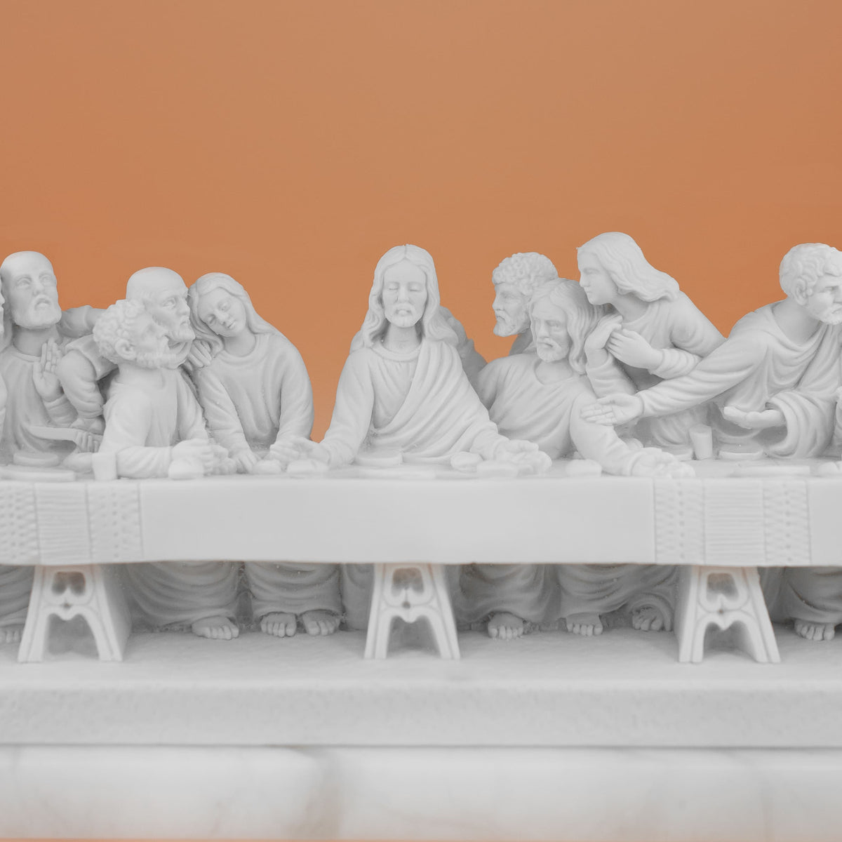 Last Supper Statue Marble Dust