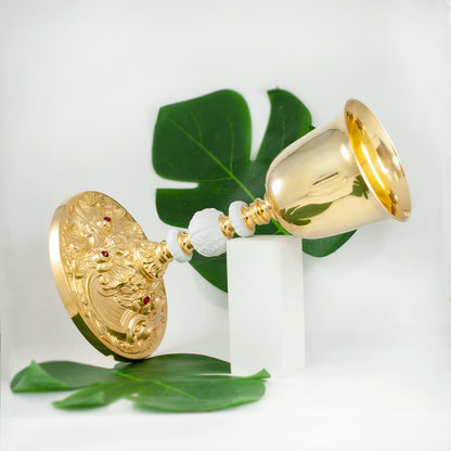 Liturgical Chalice with Baroque Knot