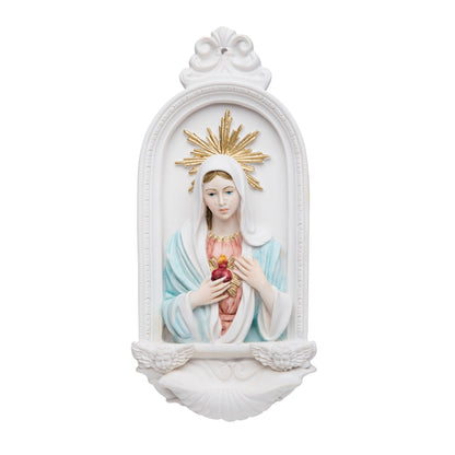 Marble Dust Holy Water Font of Our Lady of Tears