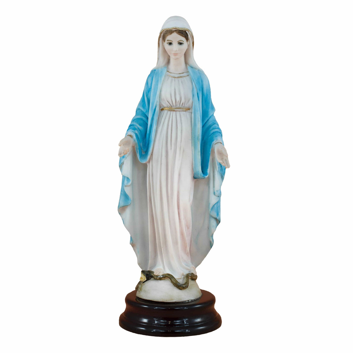 Marble Dust Statue of Miraculous Virgin Open Arms