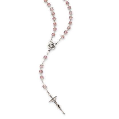 Mater Ecclesiae Rosary in Decorated Caps Beads