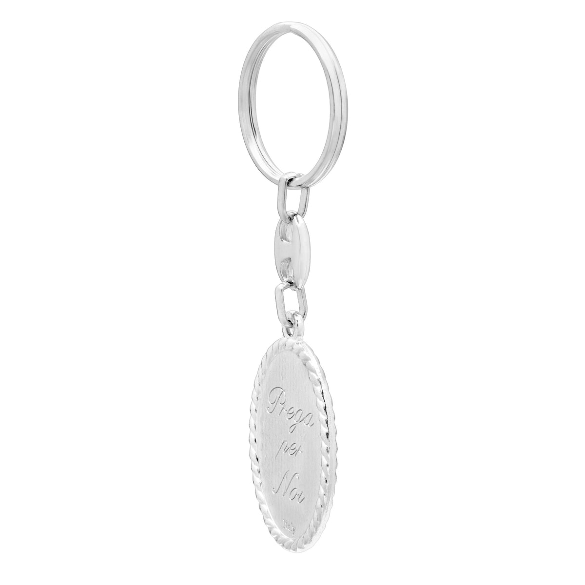 Metal Keychain Featuring Pope Leo XIV